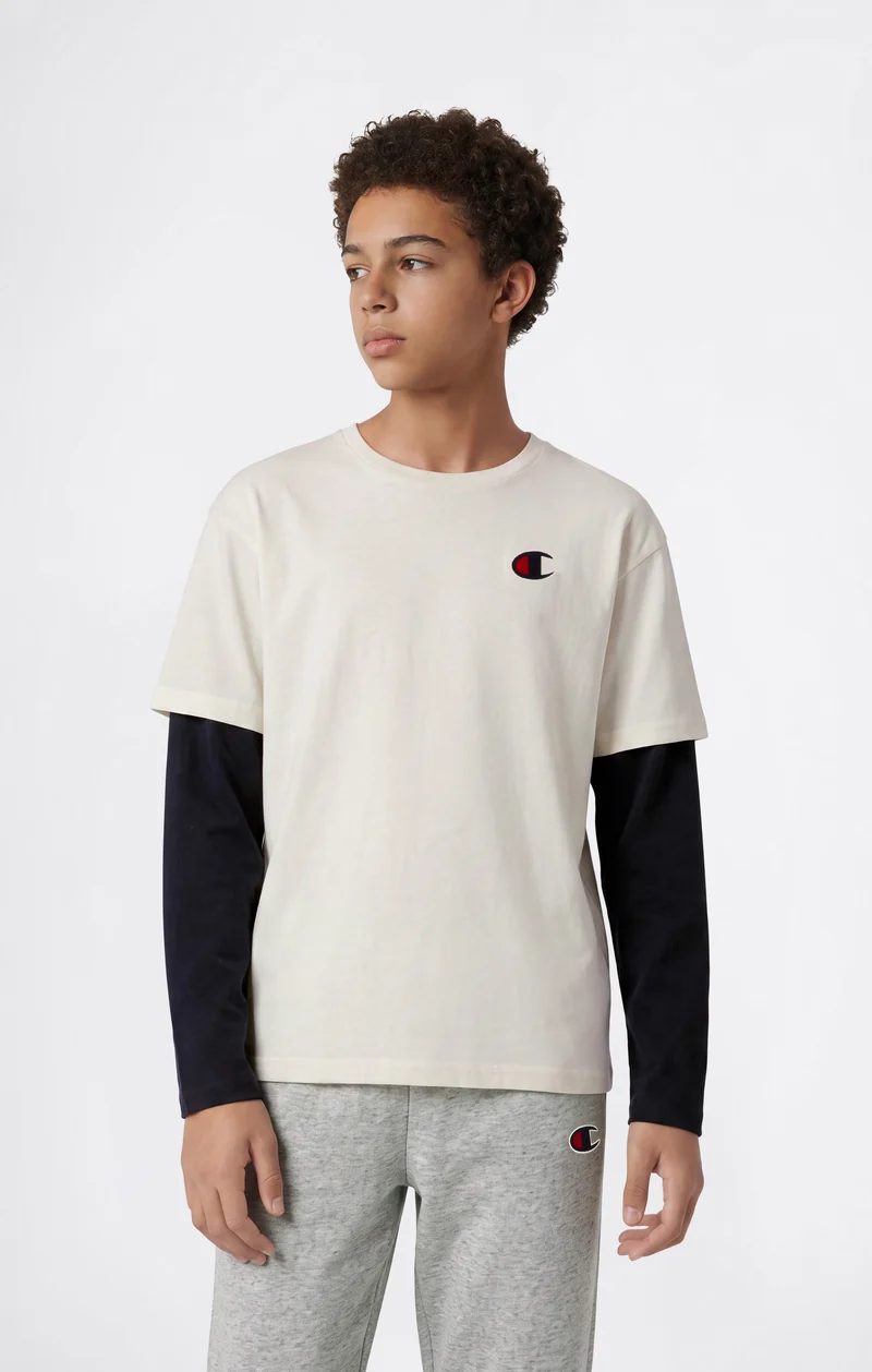 Boys’ 2-in-1 Long Sleeve T-Shirt Academy