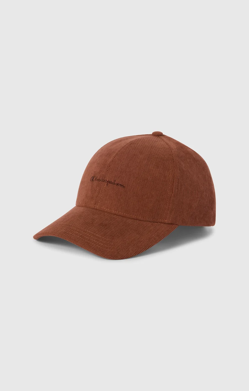 Corduroy Baseball Cap with Logo