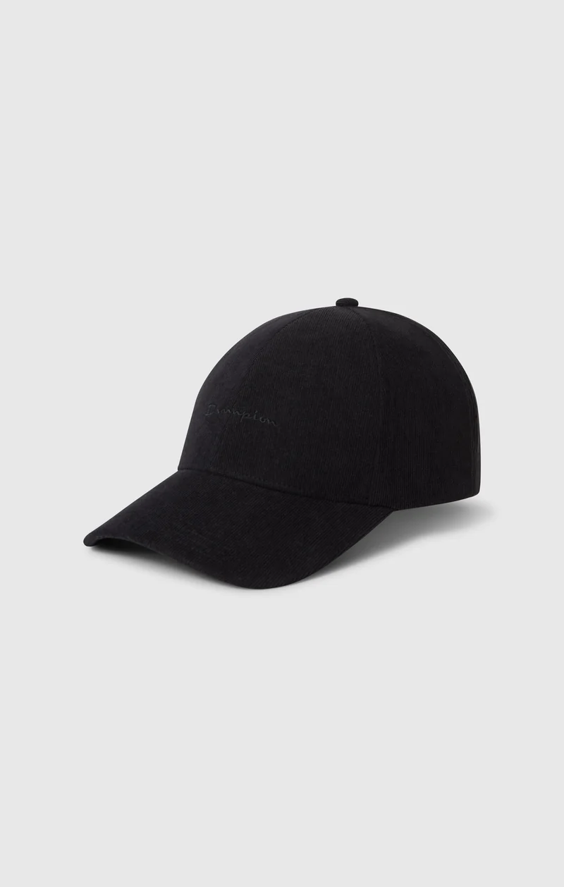 Corduroy Baseball Cap with Logo