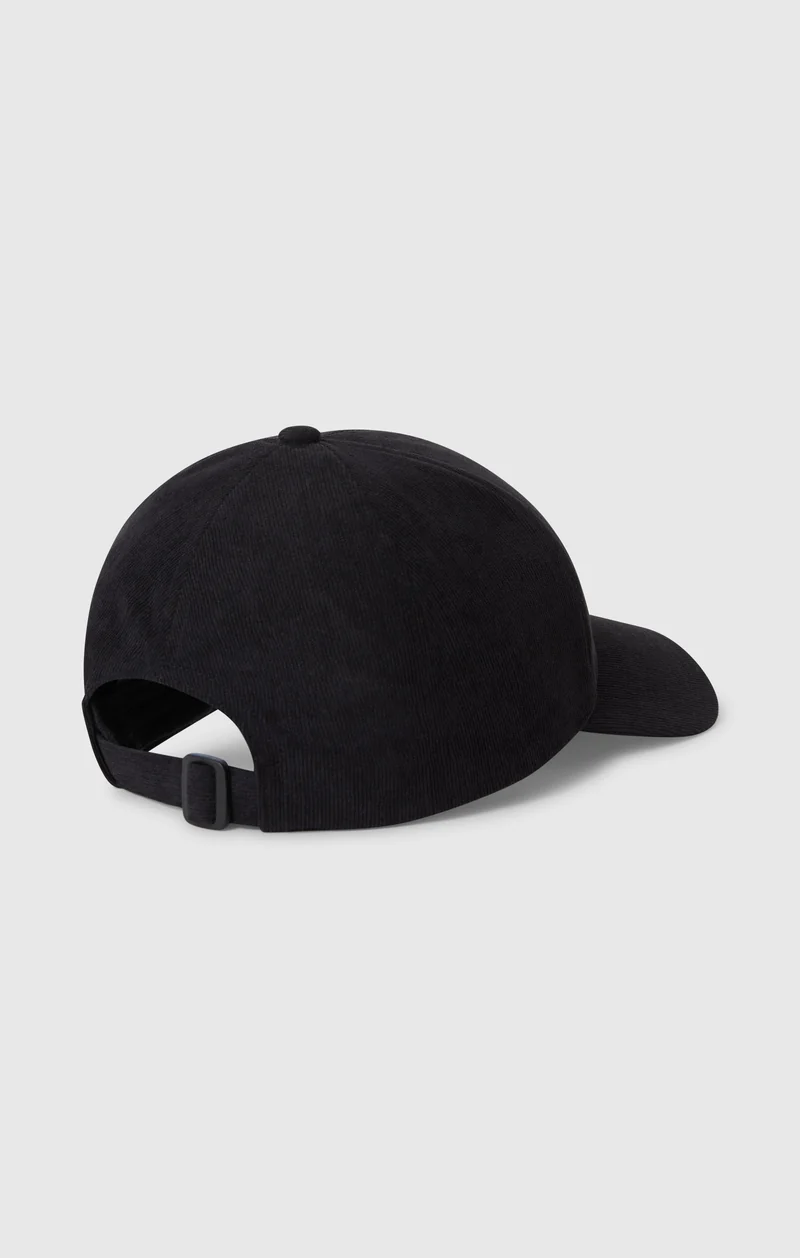 Corduroy Baseball Cap with Logo