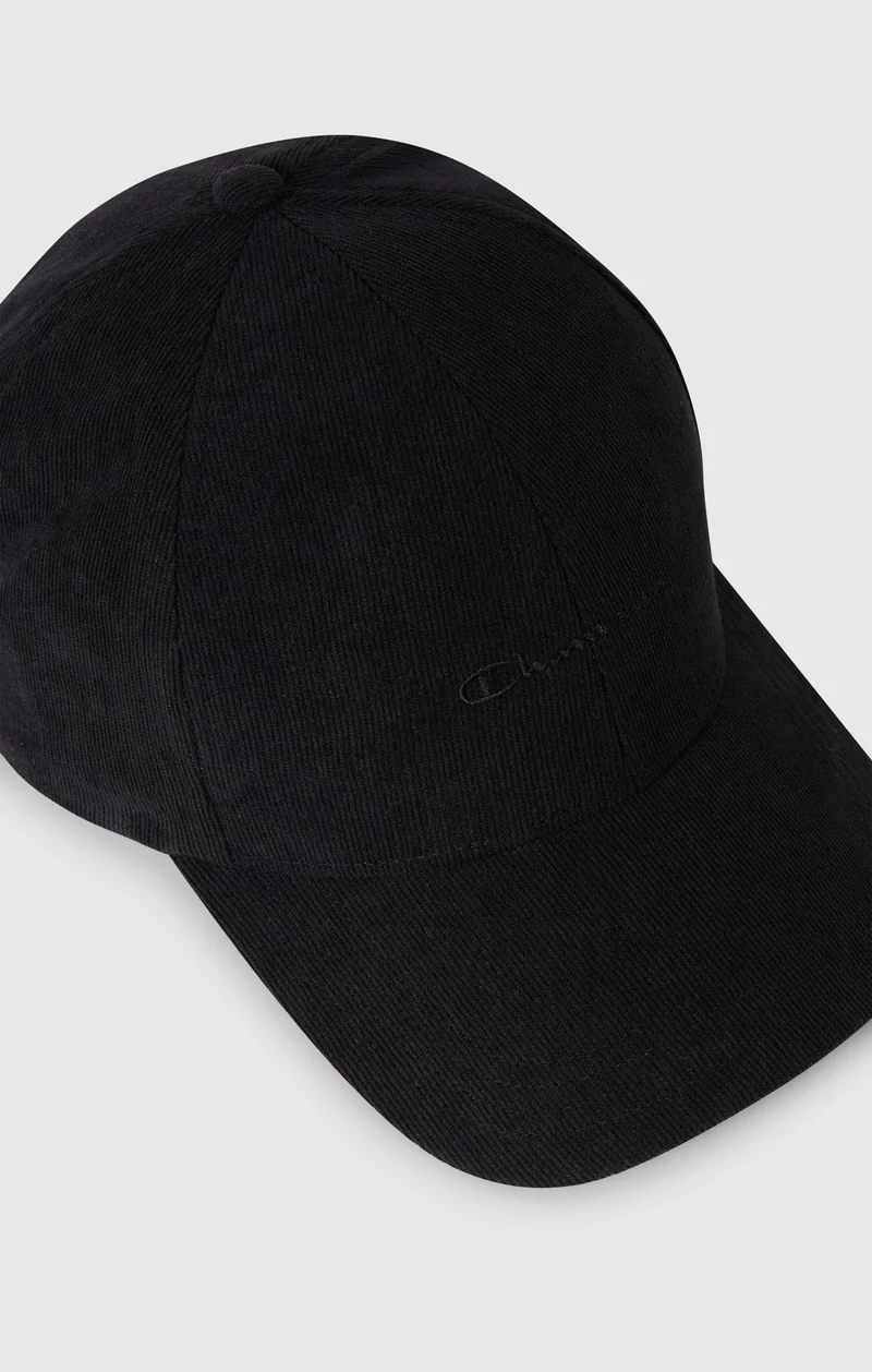 Corduroy Baseball Cap with Logo