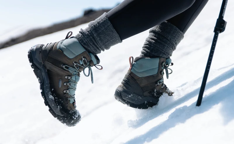 Revel IV Mid Polar Wasserdichte Wanderstiefel für Damen | Black/Harbor Gray