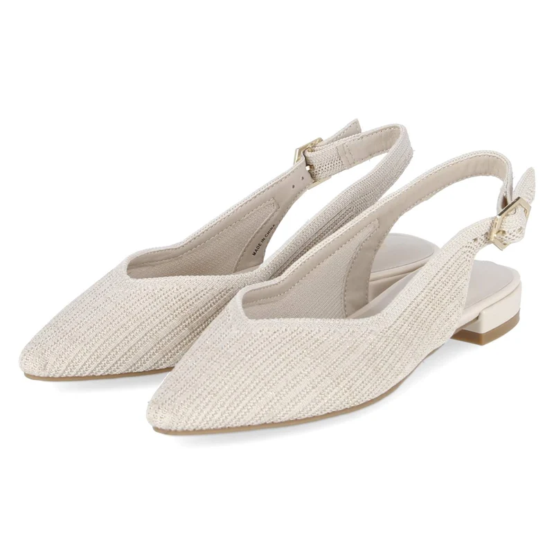 Slingballerinas Beige