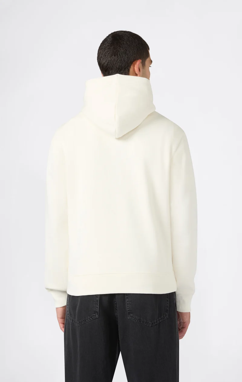 Men’s Hooded Sweatshirt with C Logo and Brushed Interior