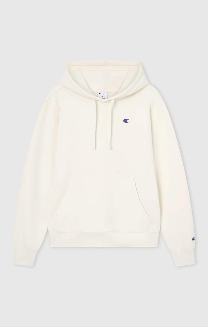 Men’s Hooded Sweatshirt with C Logo and Brushed Interior