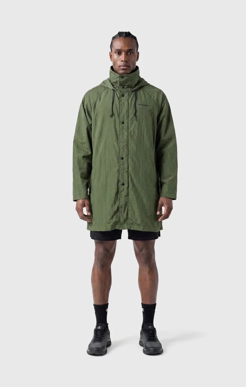 Men’s Water-Repellent Hooded Jacket C-Tech