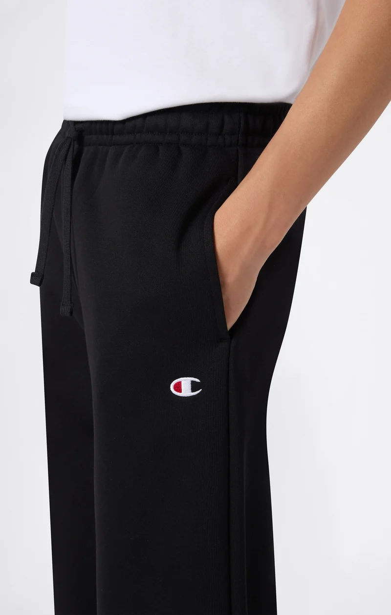 Women’s Loose Straight-Hem Trousers with Brushed Interior