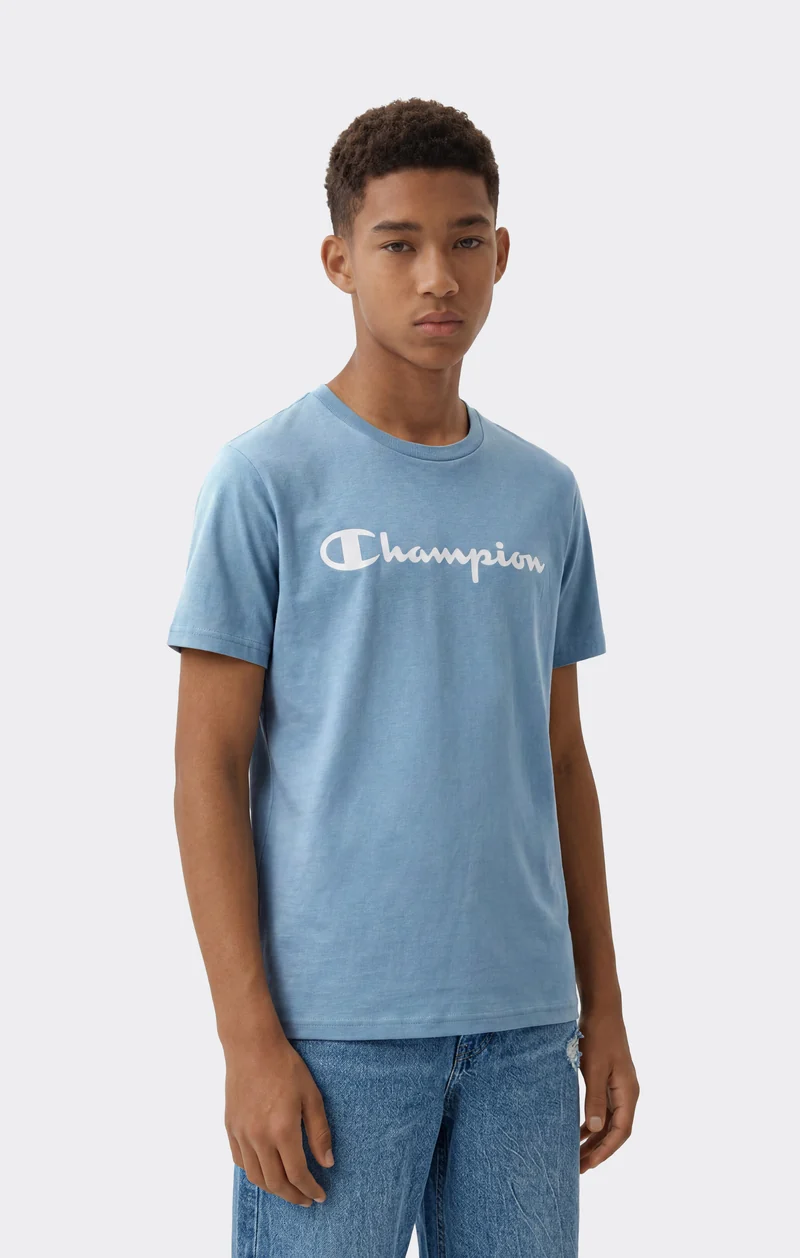 Boys' Script Logo T-Shirt