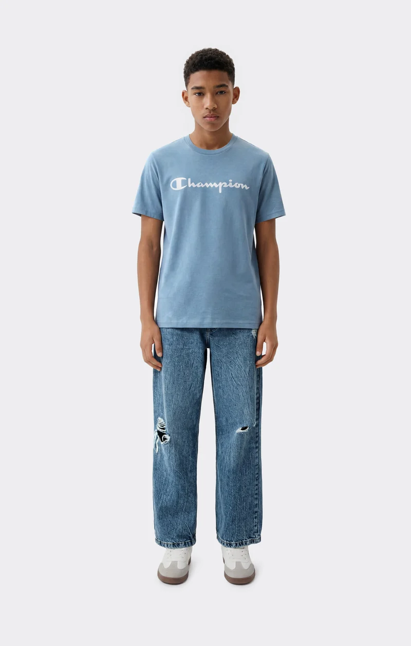 Boys' Script Logo T-Shirt