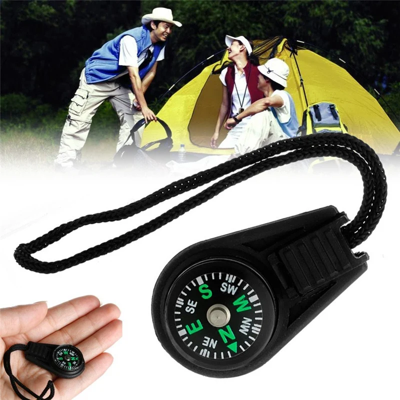 Key Chain Mini Compass ass Tool