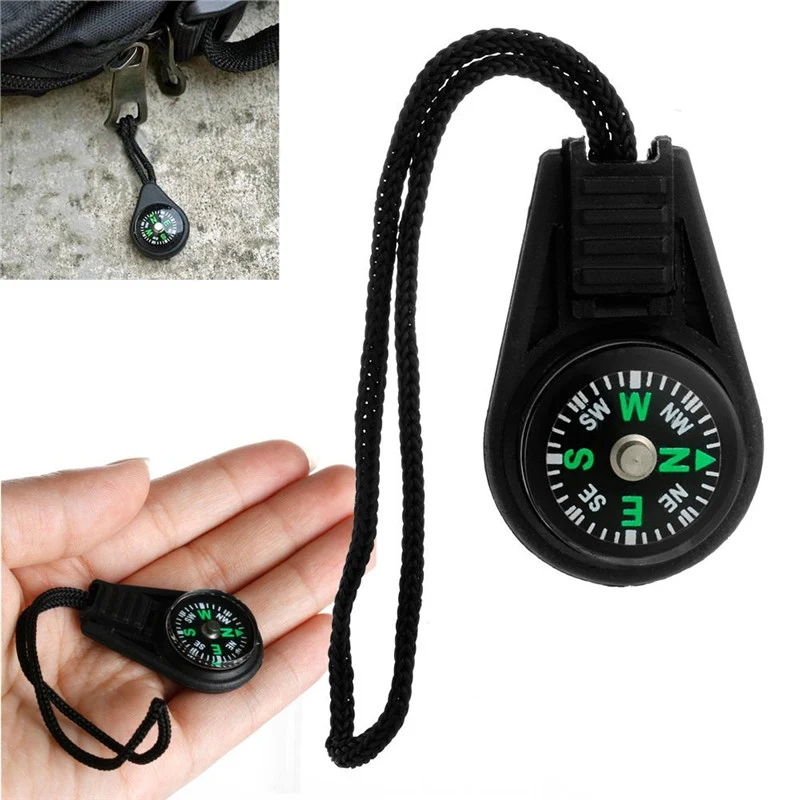 Key Chain Mini Compass ass Tool