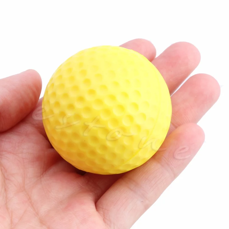 Yellow Sponge Elastic Golf Balls