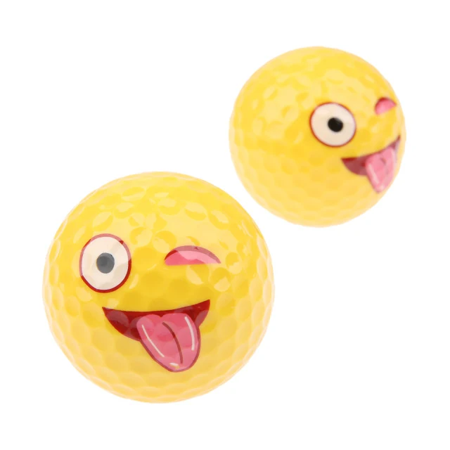 Emoji Emoticon Golf Practice Balls