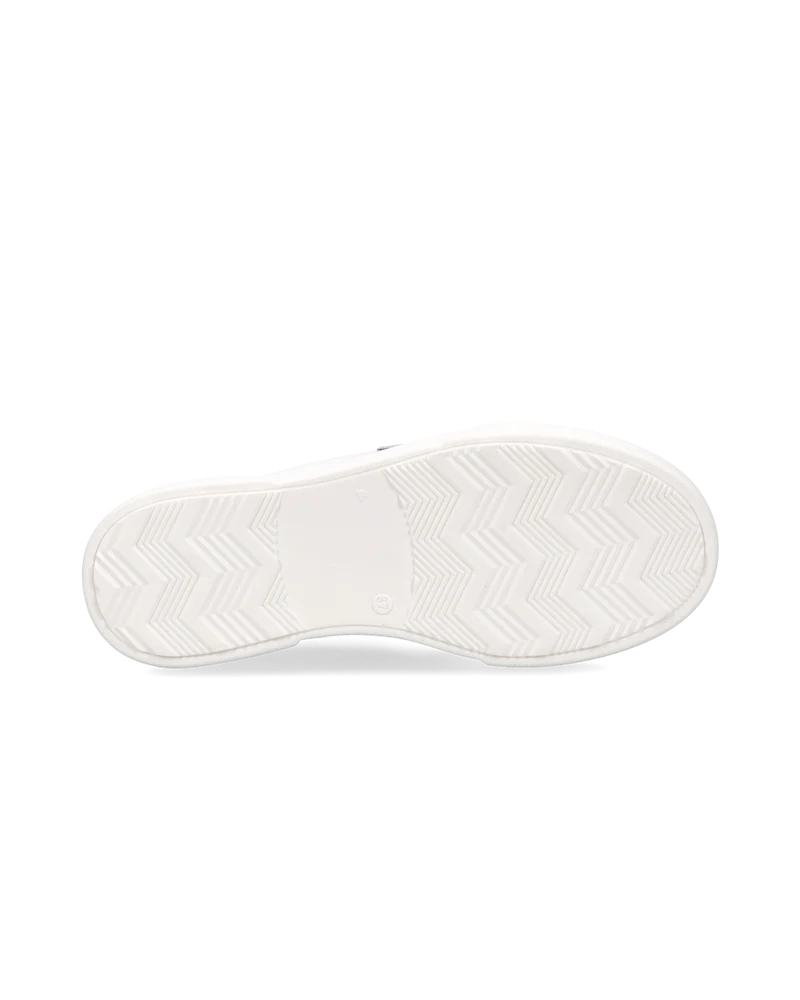 Sneaker Temple Junior, White Gold