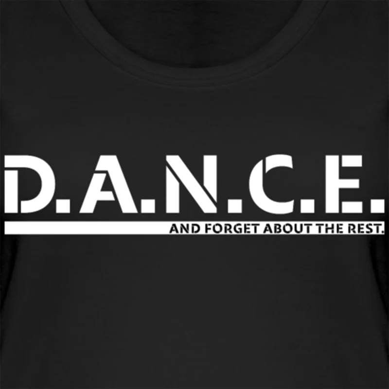 Damen Bio Tank Top: "D.A.N.C.E." – 6 Farben zur Auswahl