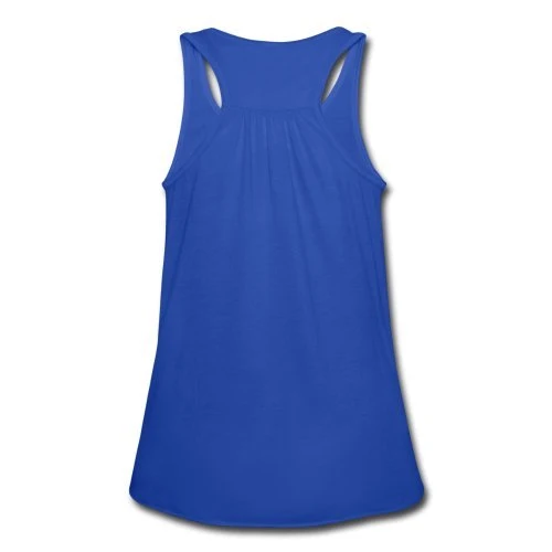Damen Tank Top mit modischem Detail: "D.A.N.C.E." – Royalblau