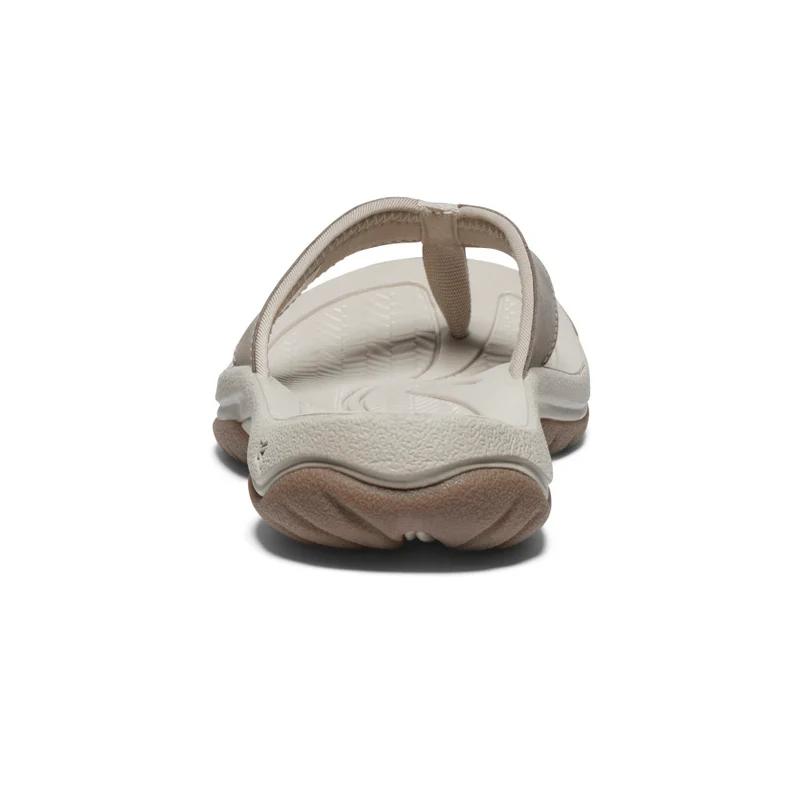 Kona Leder Flip-Flop für Damen | Brindle/Silver Birch