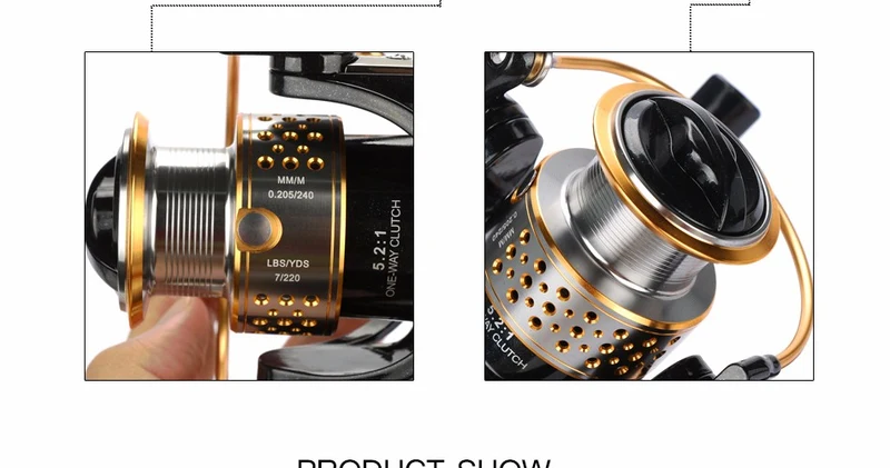 Deep And Shallow Spool Reel