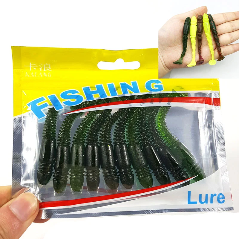 Fishing Takcle Grub Artificial Lures