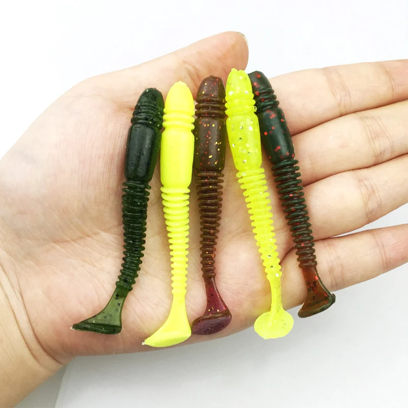 Fishing Takcle Grub Artificial Lures