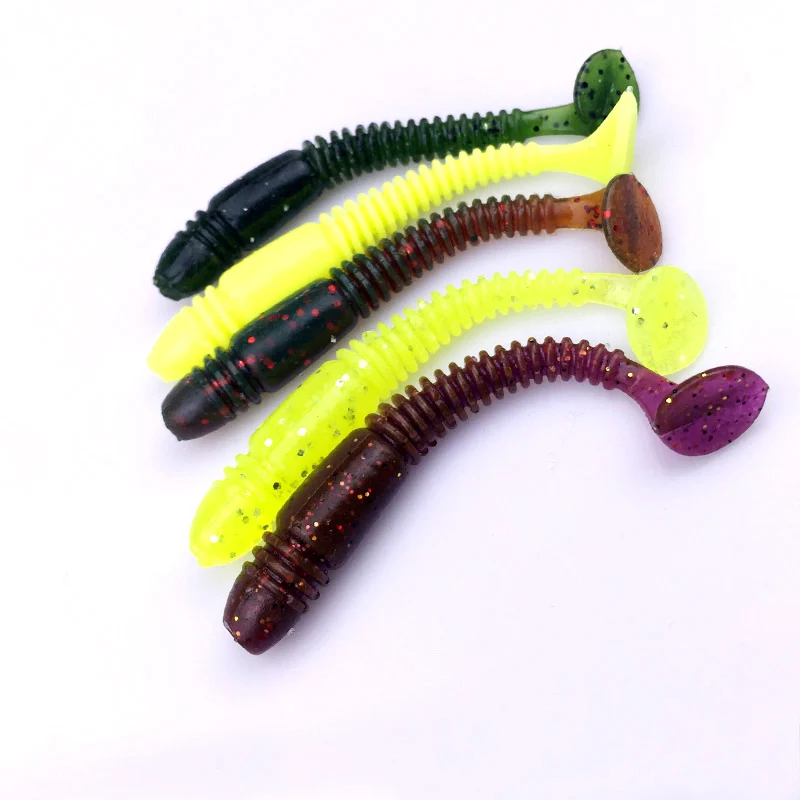 Fishing Takcle Grub Artificial Lures