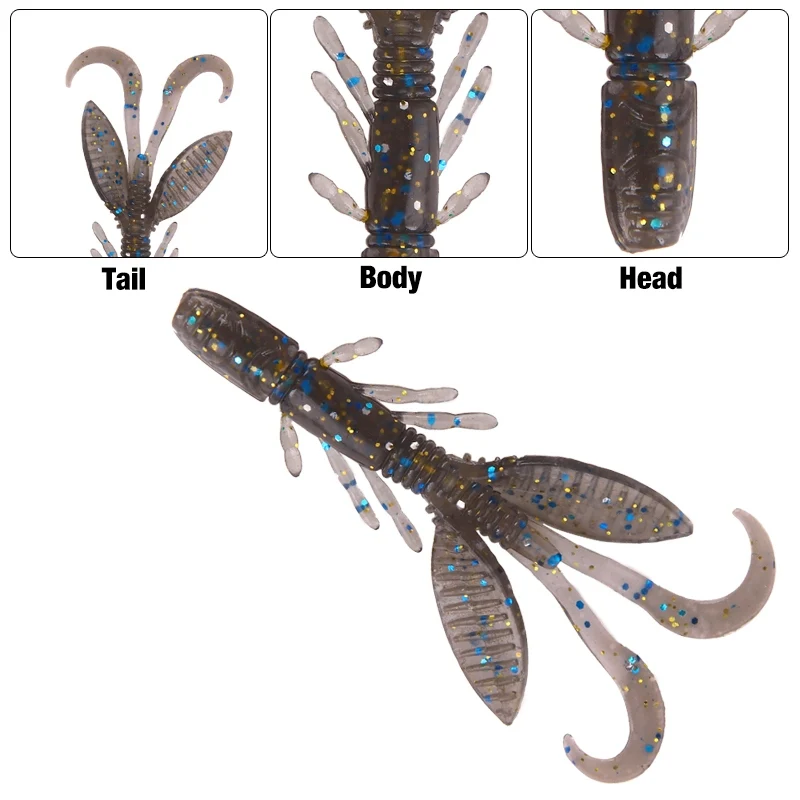 Soft Shrimp Fishing Lure