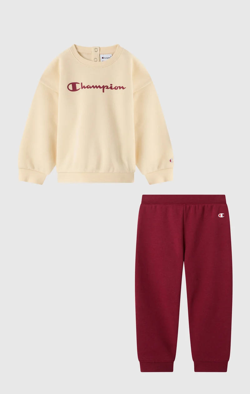 Baby Fleece Sweatsuit with Ribbed Cuffs