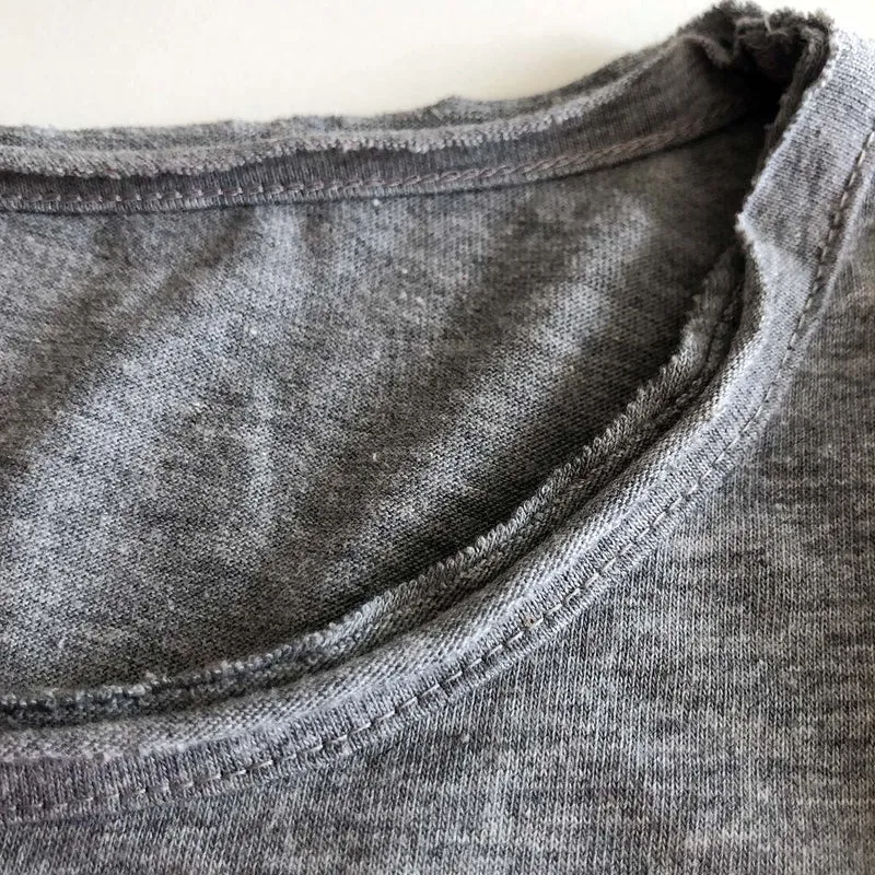 Herren Vintage T-Shirt: "D.A.N.C.E." – Cool Grey