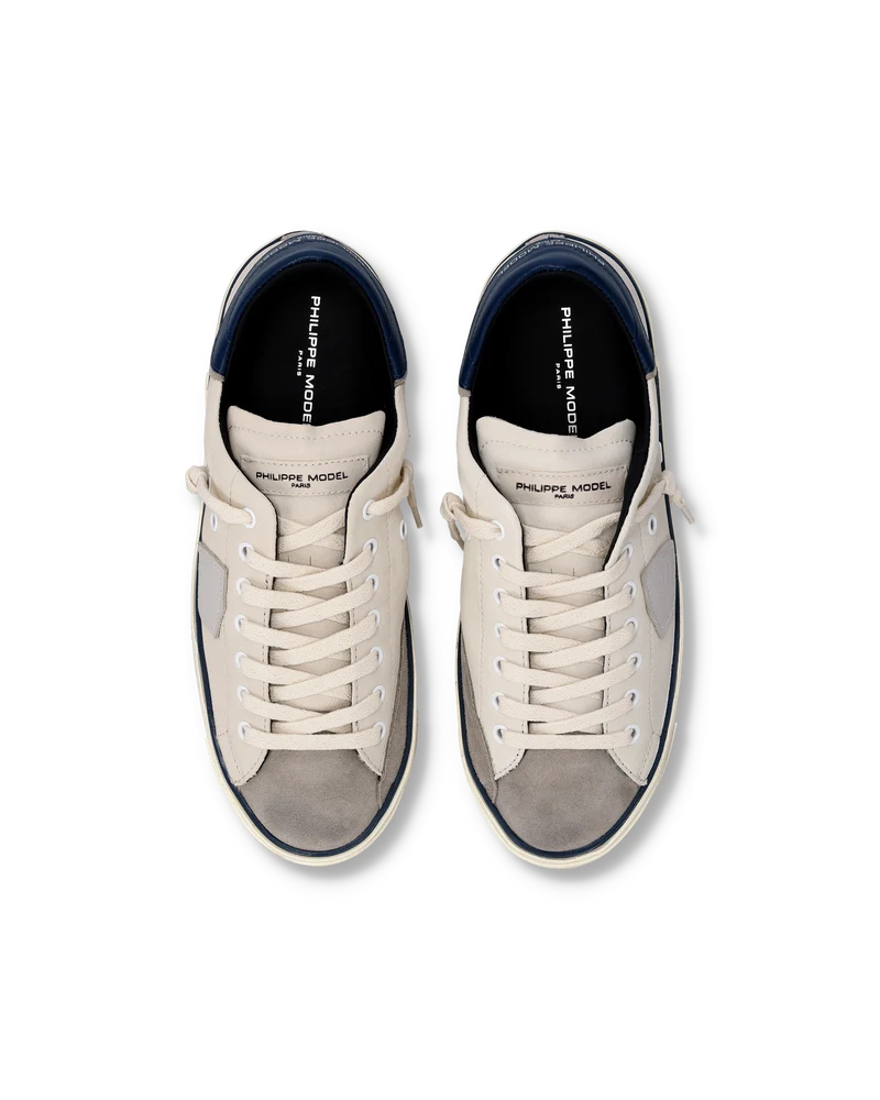 Sneakers Prsx Men, Milk Ocean Blue