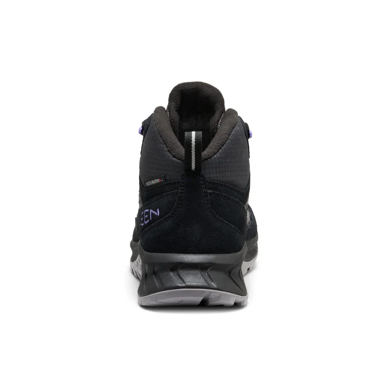 Hightrail Polar Wasserdichte Wanderstiefel für Damen | Black/Aster Purple
