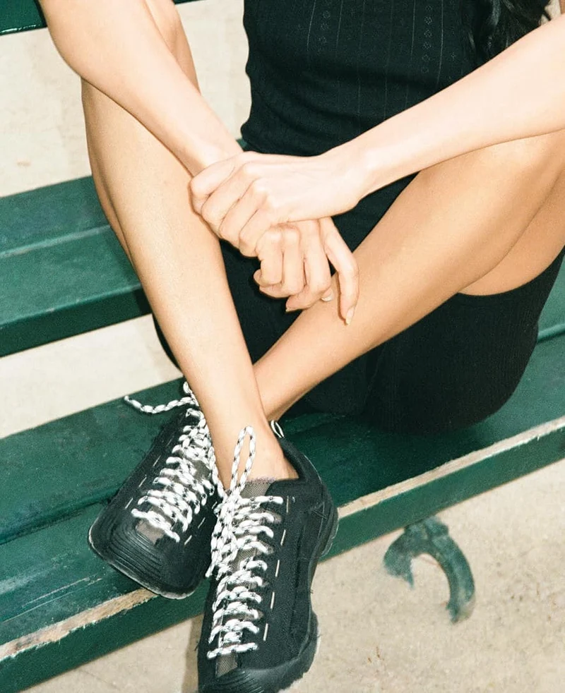 Jasper Split Skall Studio Sneaker für Damen | Skall Black