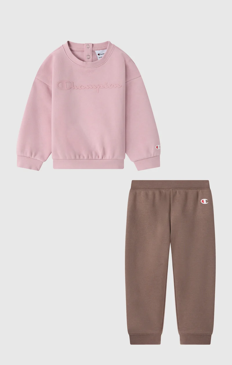 Baby Fleece Sweatsuit with Ribbed Cuffs