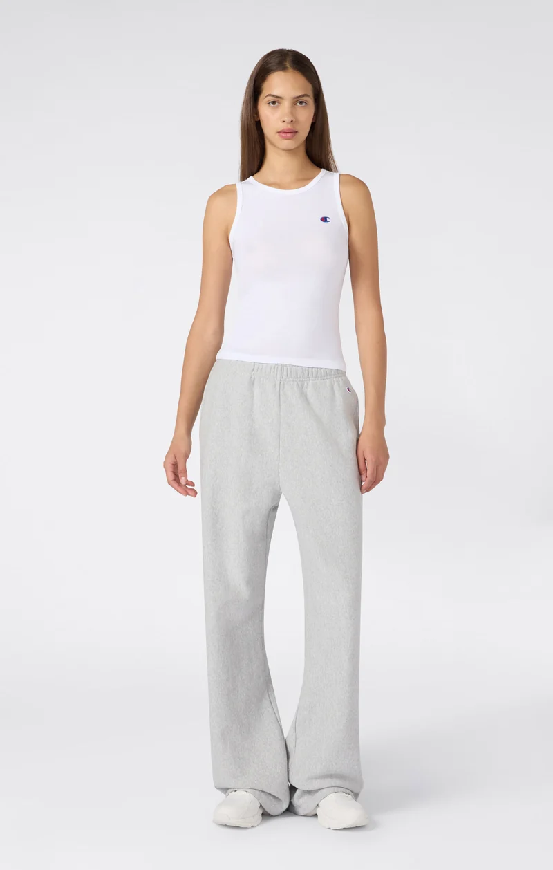 Women’s Stretch Jersey Crop Tank Top with C Logo