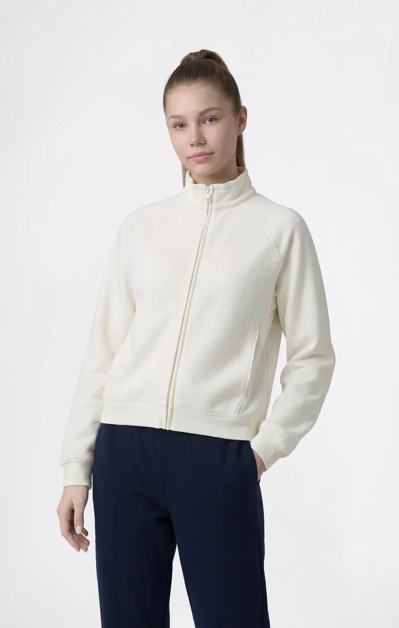 Girls' Full-Zip Tracksuit with Brushed Inside