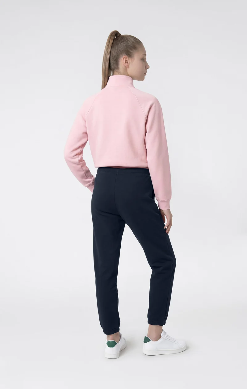Girls' Full-Zip Tracksuit with Brushed Inside