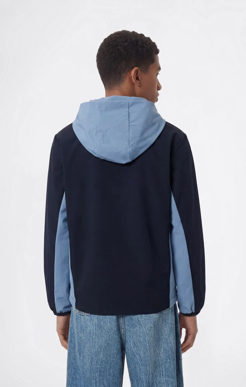 Junior Stretch Nylon Hooded Jacket