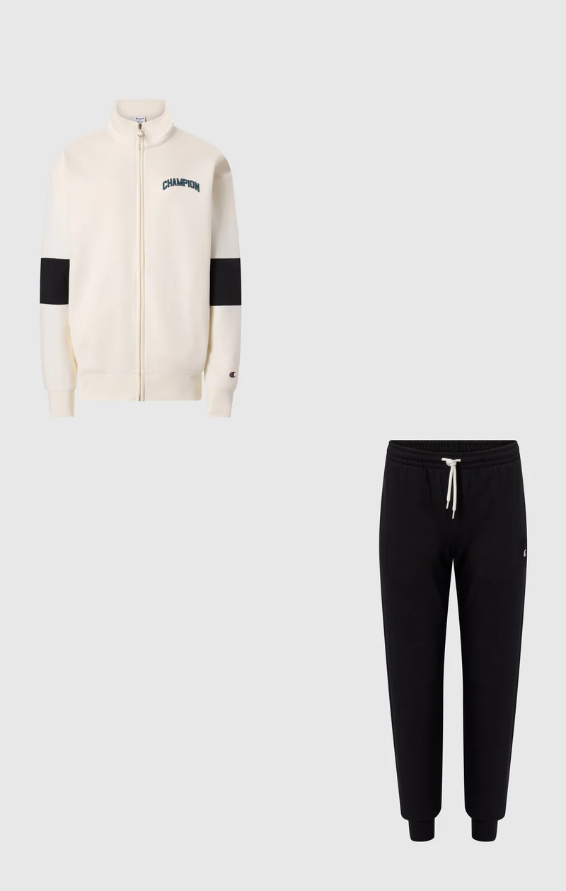 Boys' Full-Zip Tracksuit with Brushed Inside