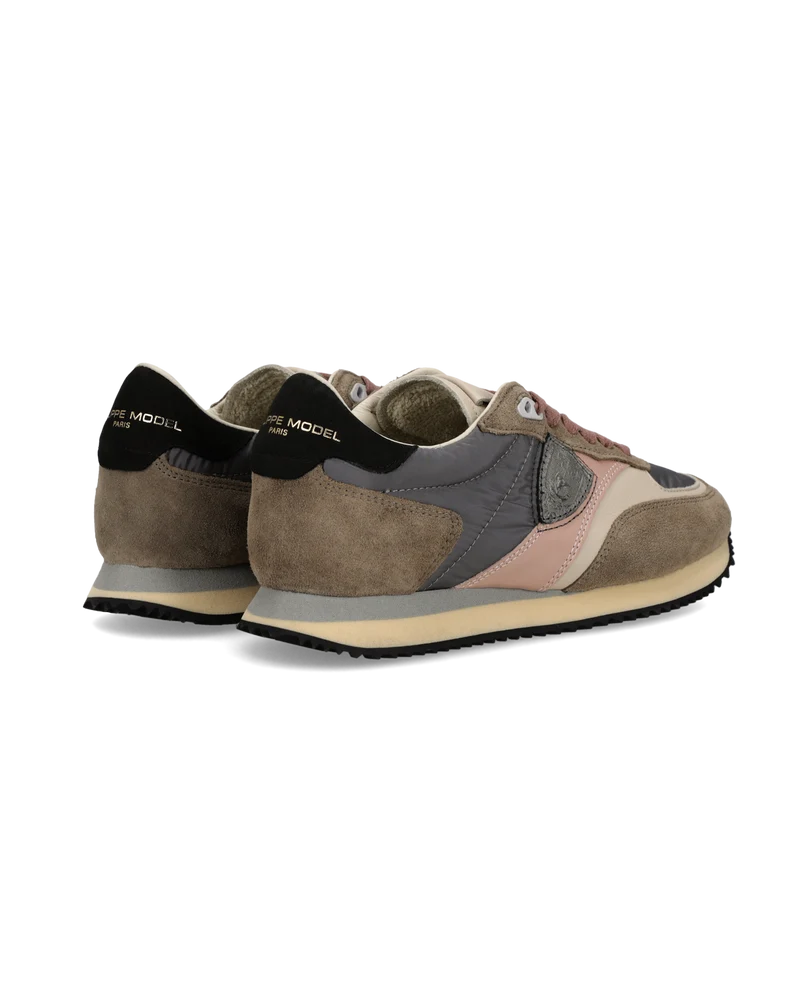 Sneakers Blville Women, Mud Anthracite Grey Pink