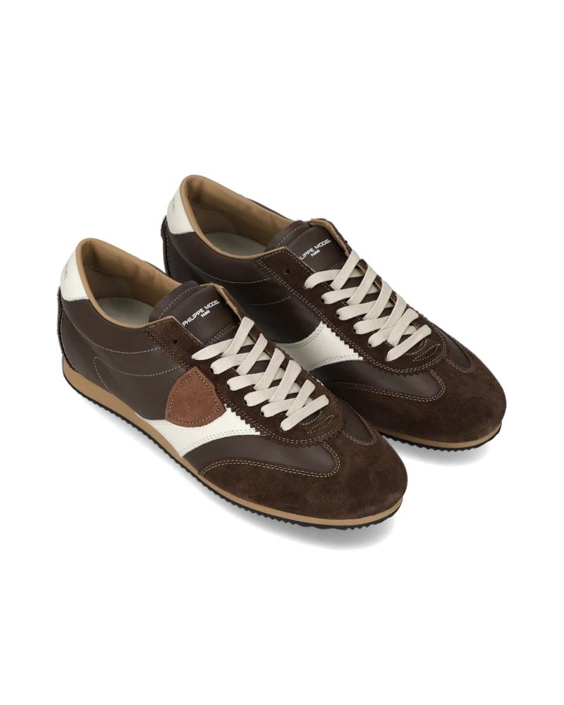 Sneakers Planche Men, Brown White