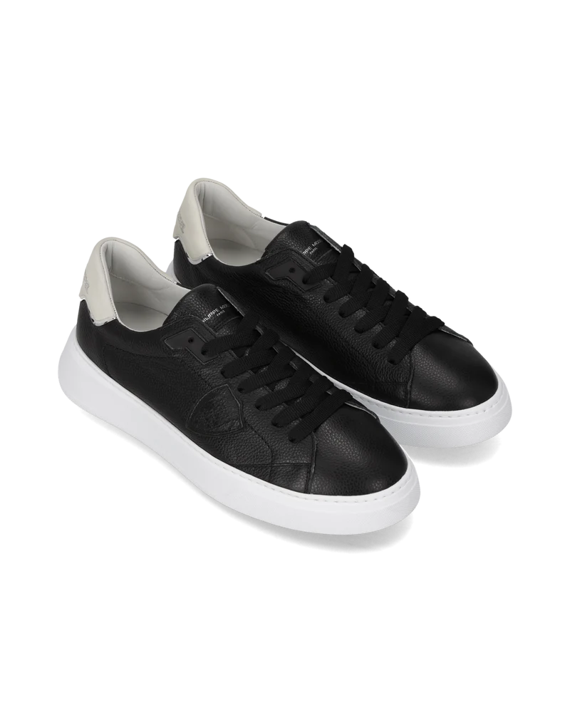 Sneakers Temple Men, Black Milk