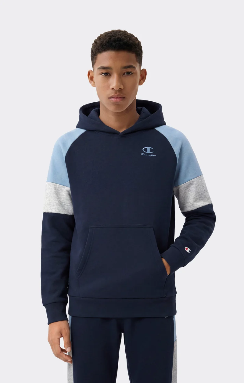 Junior Unisex Hooded Sweatshirt with Brushed Interior