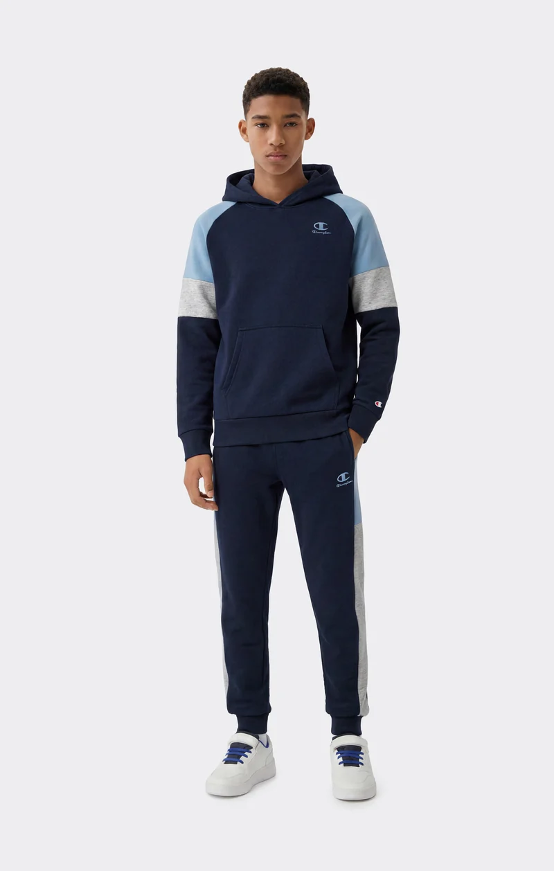 Junior Unisex Hooded Sweatshirt with Brushed Interior