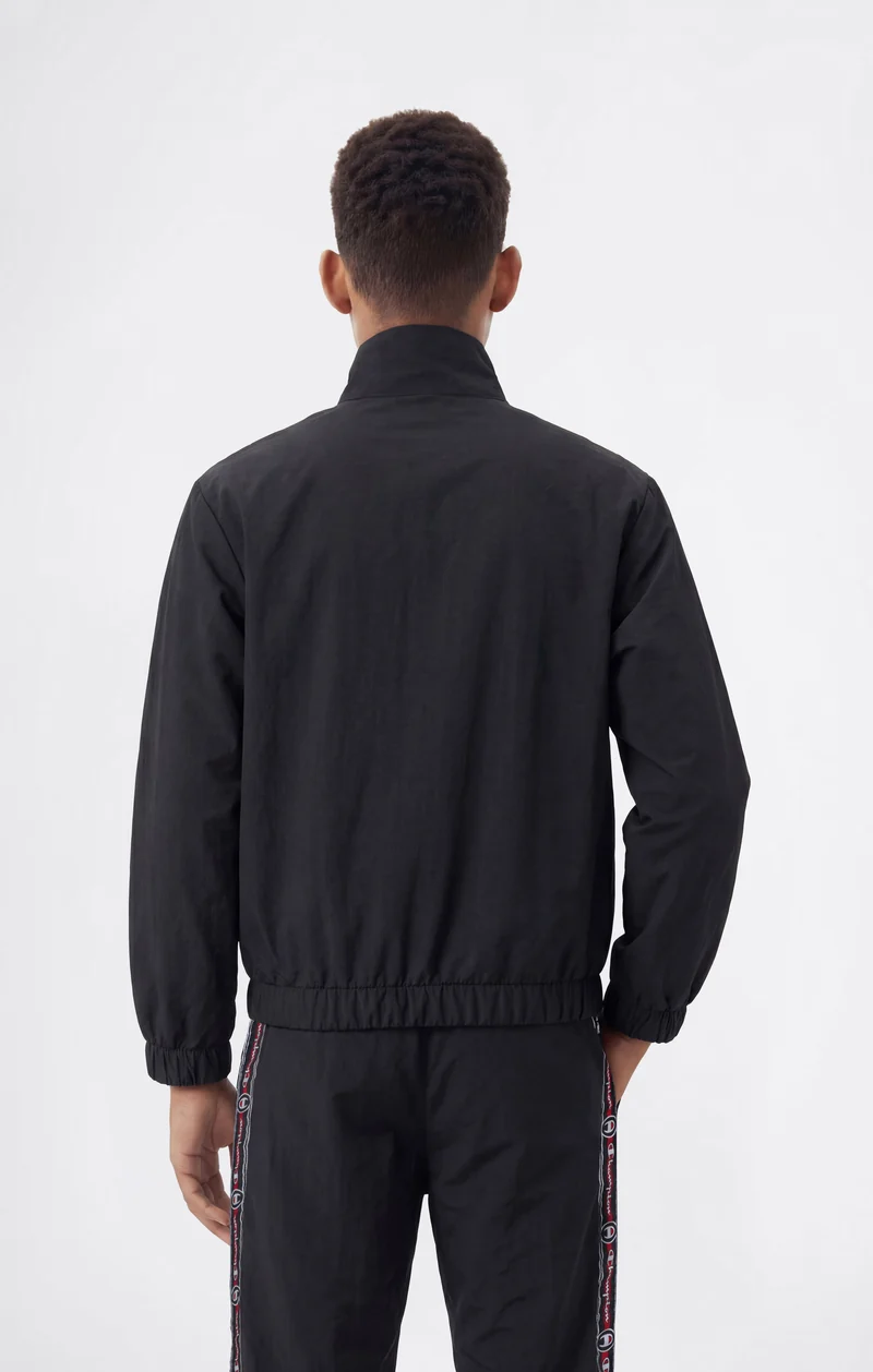 Boys’ Full-Zip Nylon Jacket with Tape