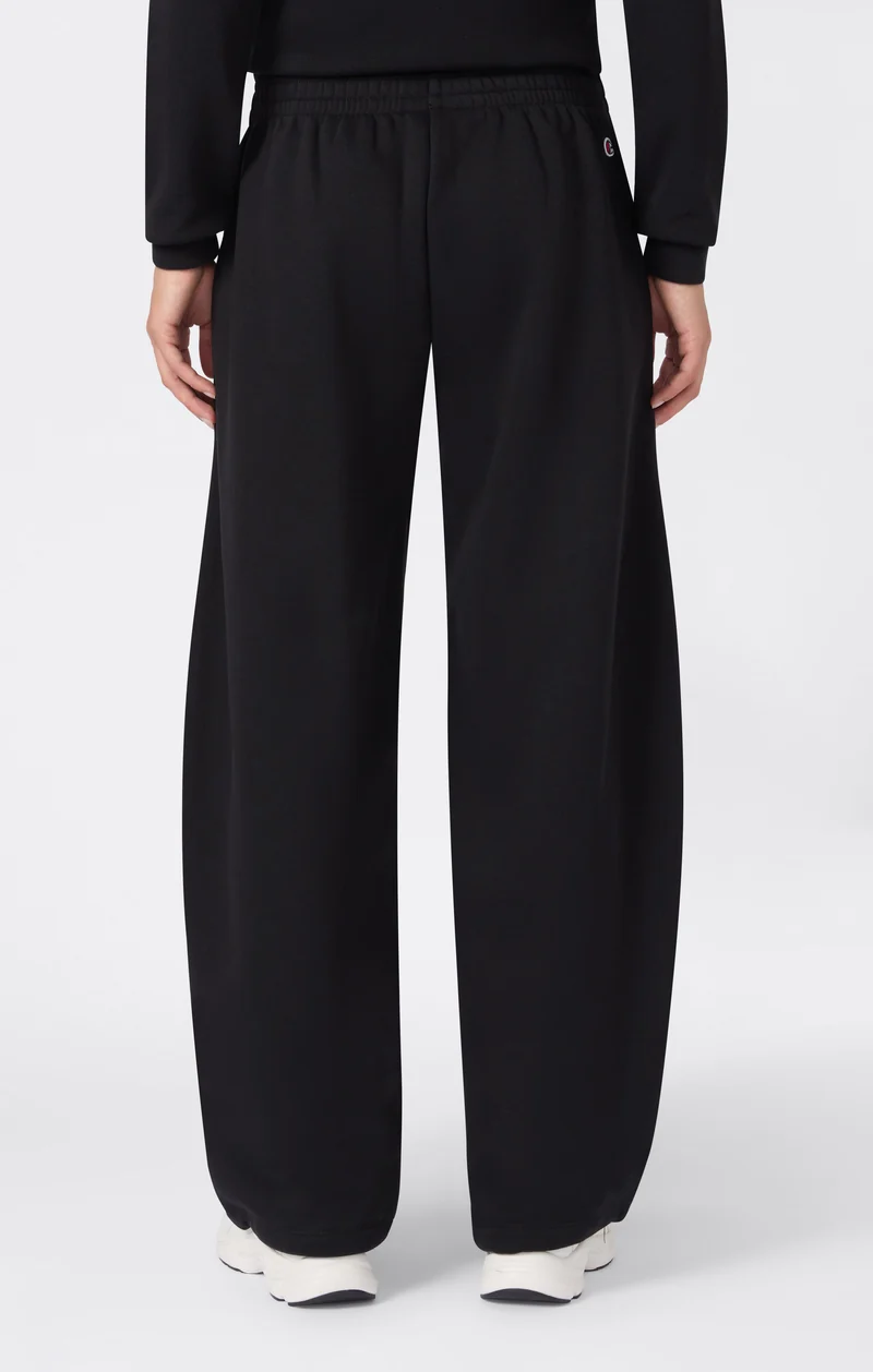 Women’s Barrel Leg Trousers with Drawcord and Brushed Interior