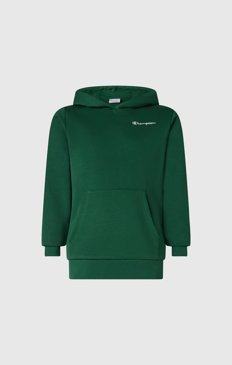 Boys’ Fleece Hoodie with Small Embroidered Logo Icons