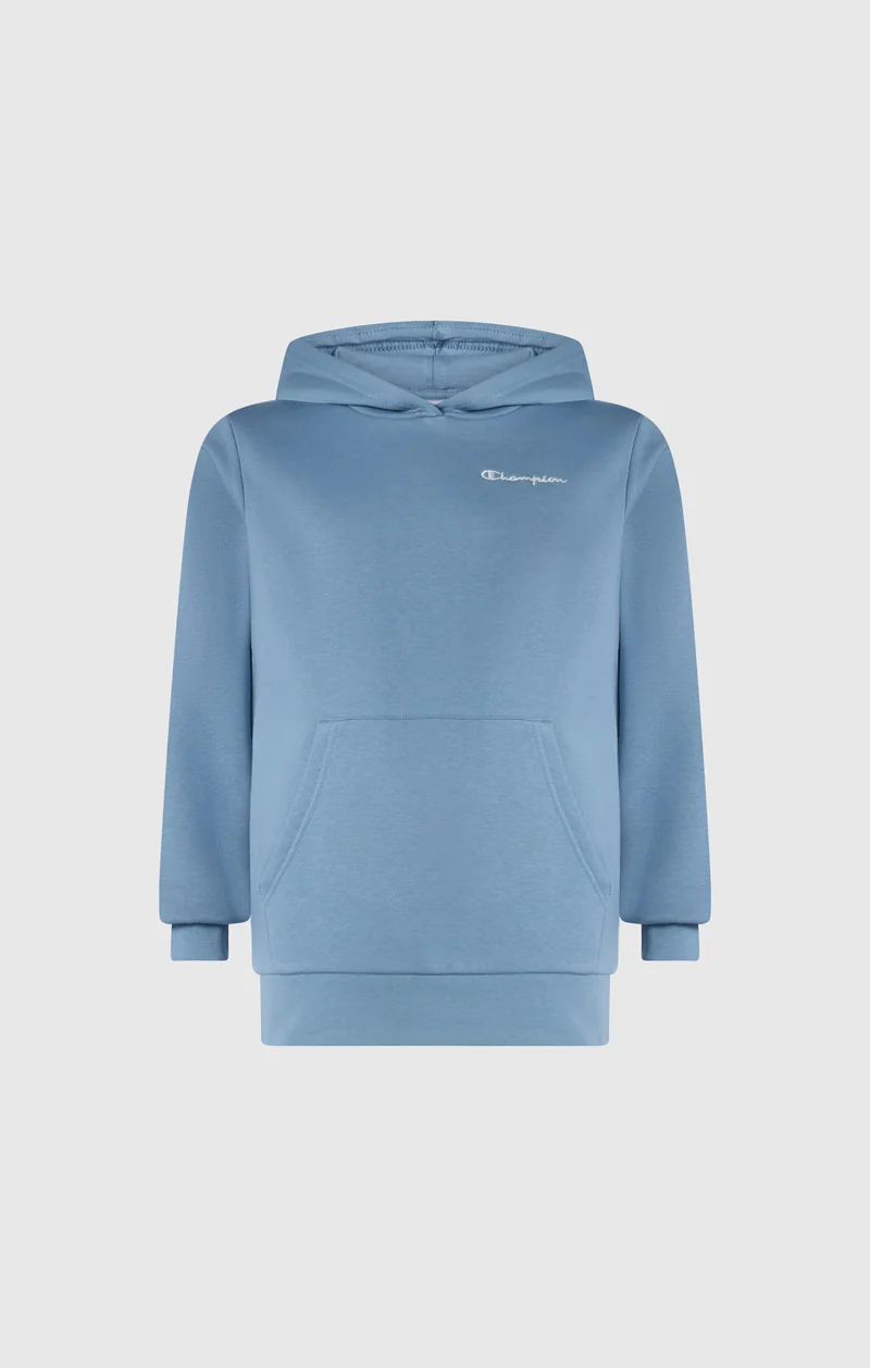Boys’ Fleece Hoodie with Small Embroidered Logo Icons