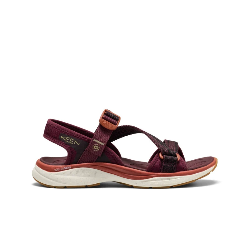 Leiki Open-Toe Sandale für Damen | Fig/Burnt Brick