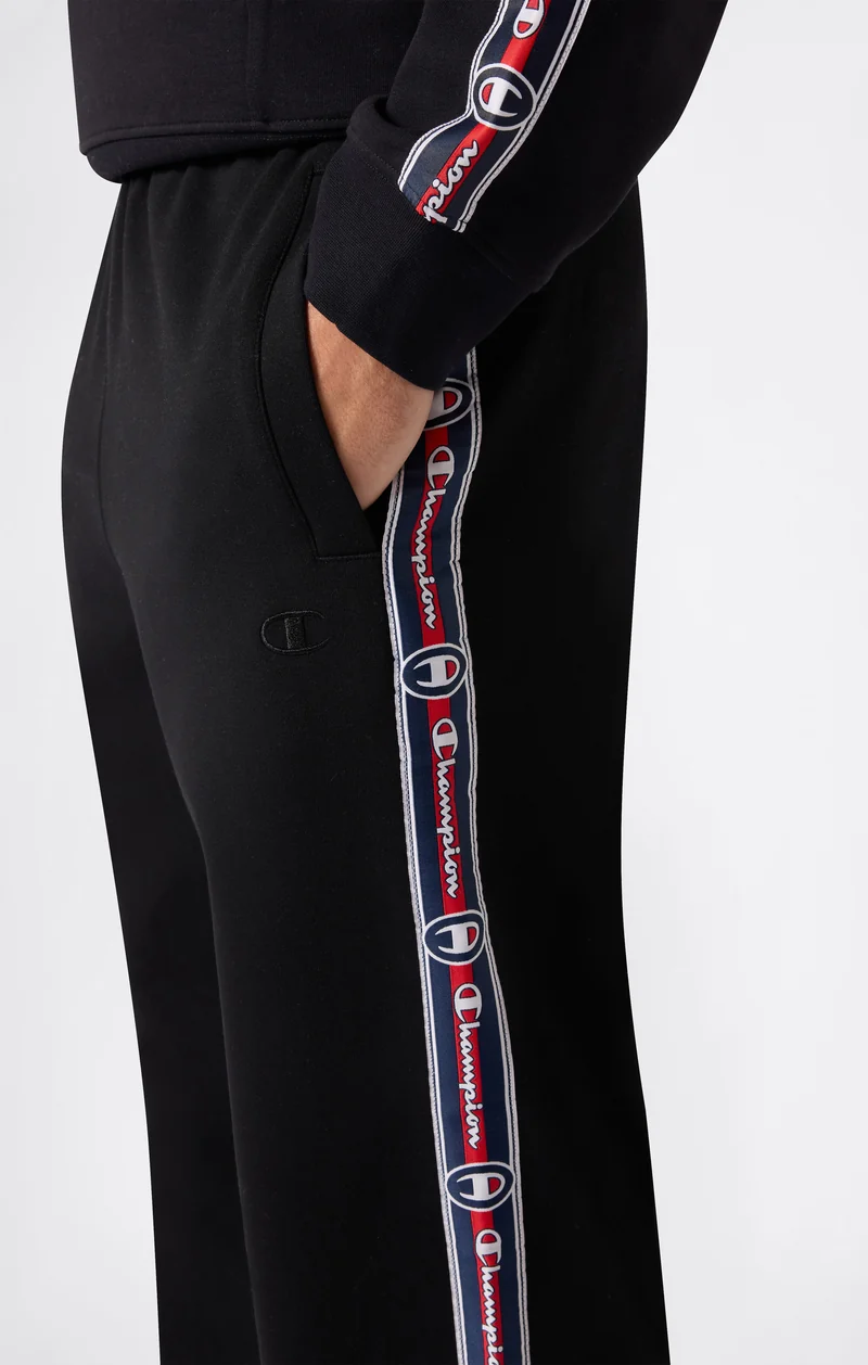 Men’s Trousers with Elasticated Cuffs and Tape
