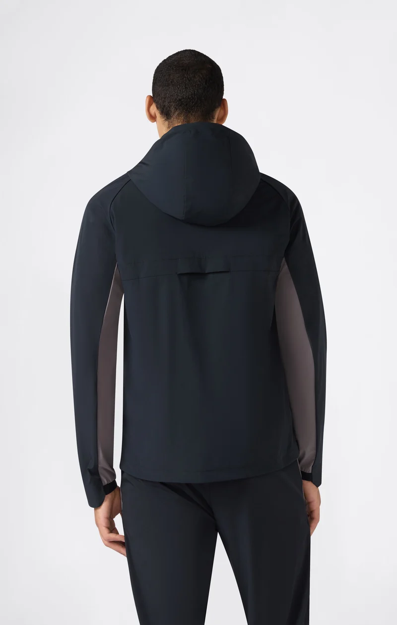 Men’s Stretch Nylon Hooded Jacket