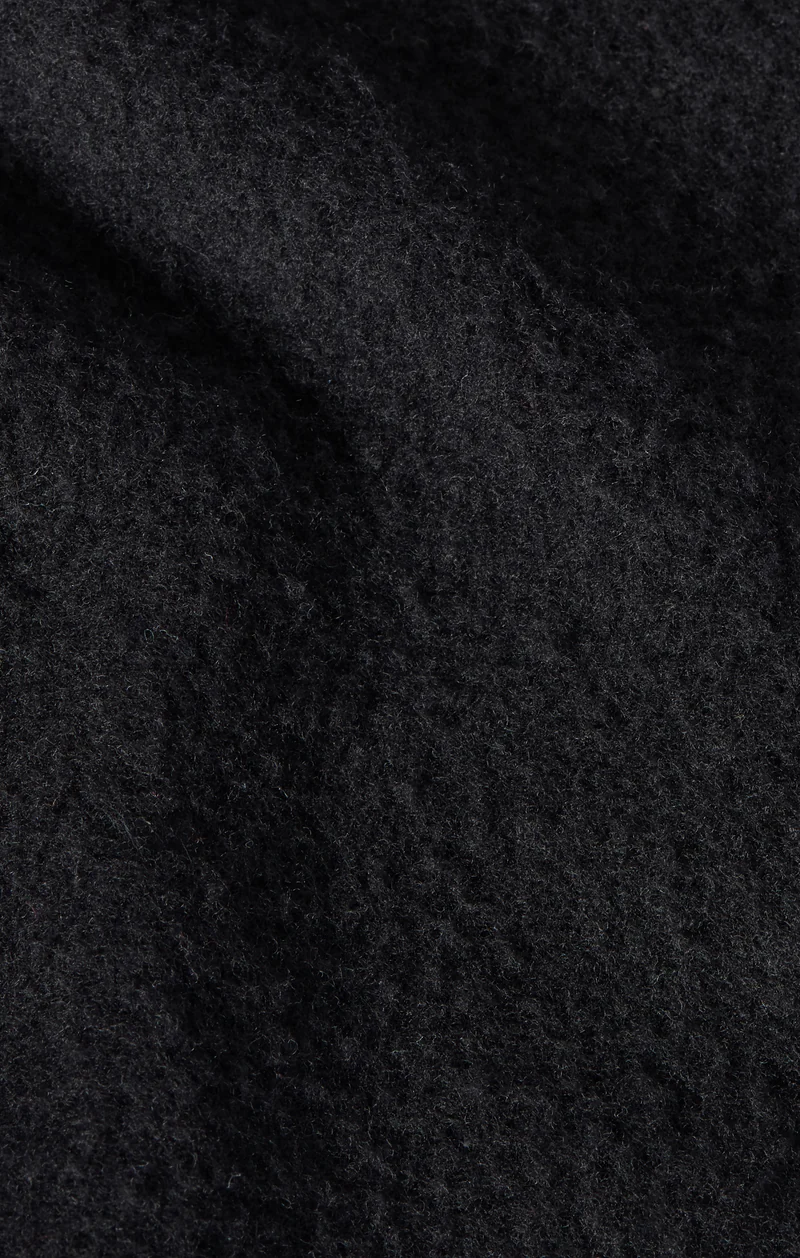 Men’s Reverse Weave Crewneck Sweatshirt with Brushed Interior and Logo Tape